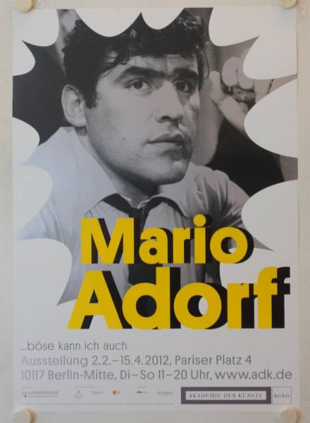 Mario Adorf - ...boese kann ich auch original release german exhibition poster